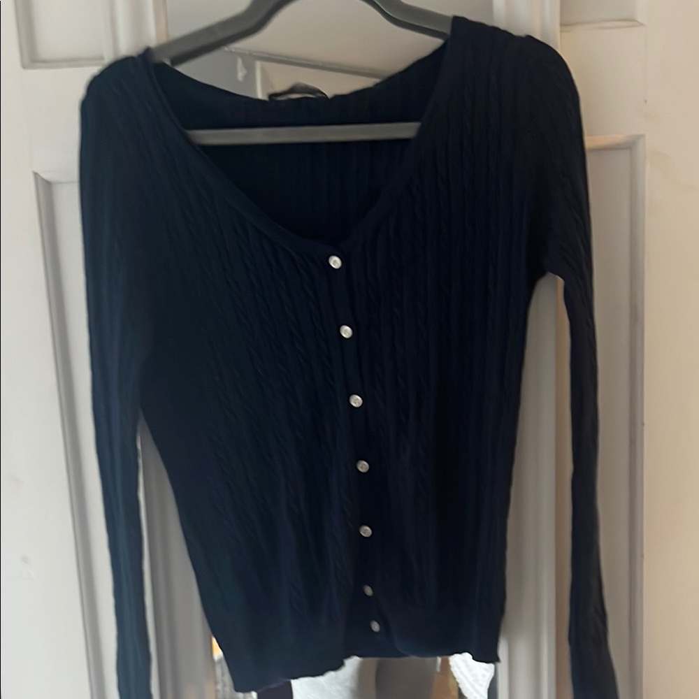 navy brandy sweater